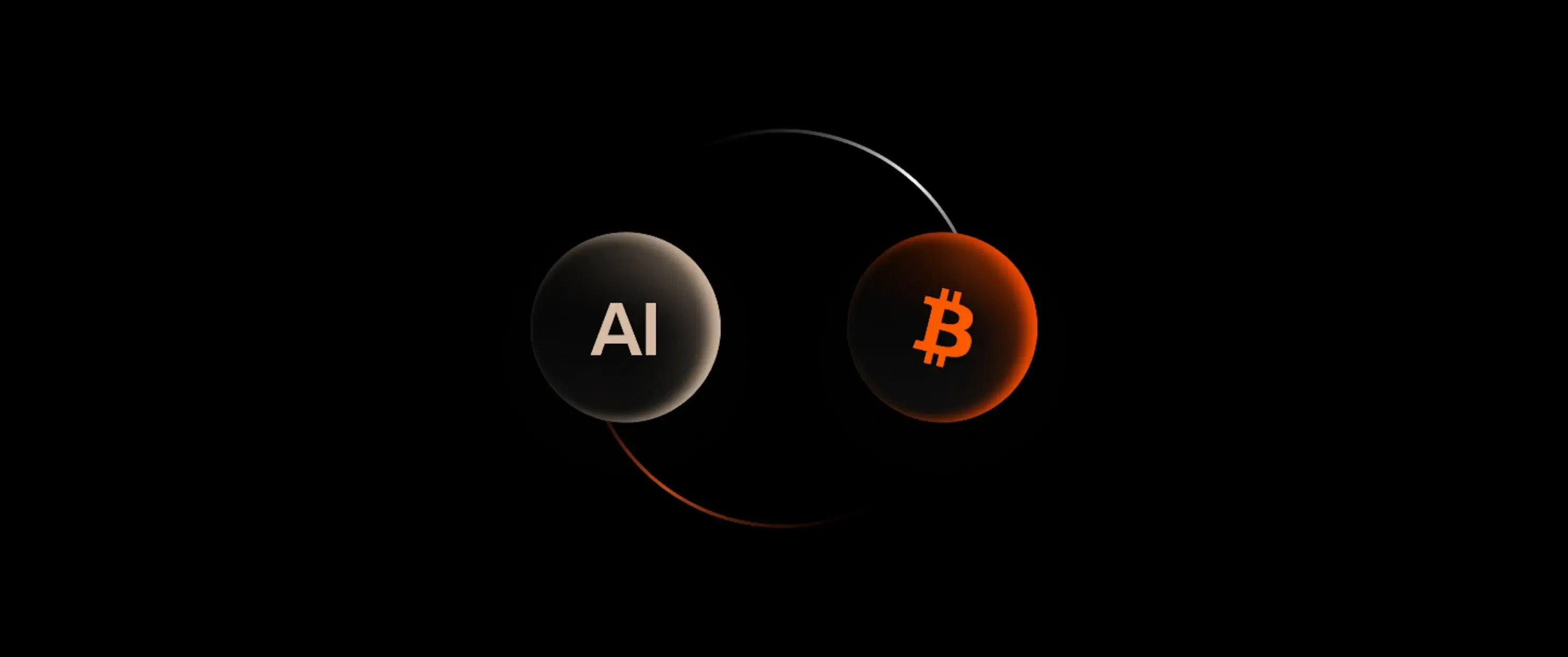  Bitcoin and AI graph