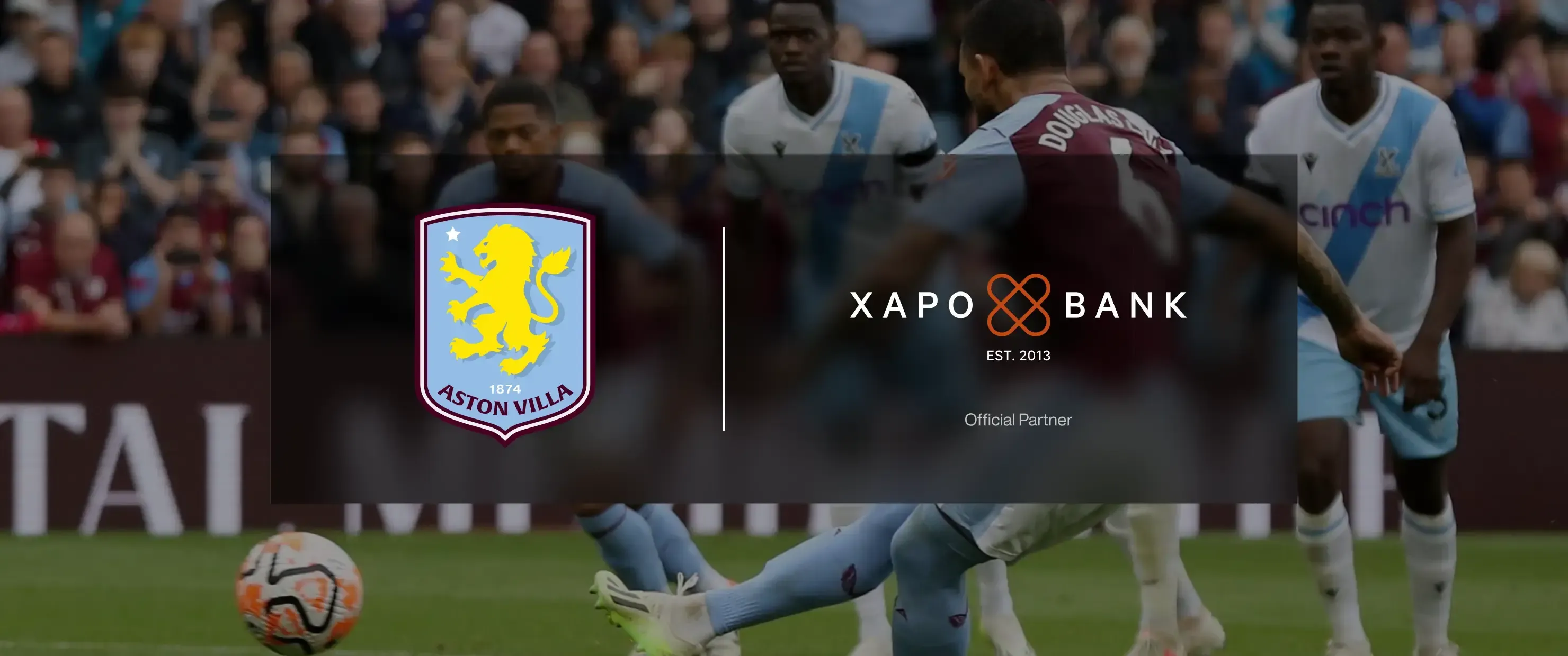 <<Xapo Bank becomes official partner of Aston Villa Football Club>>