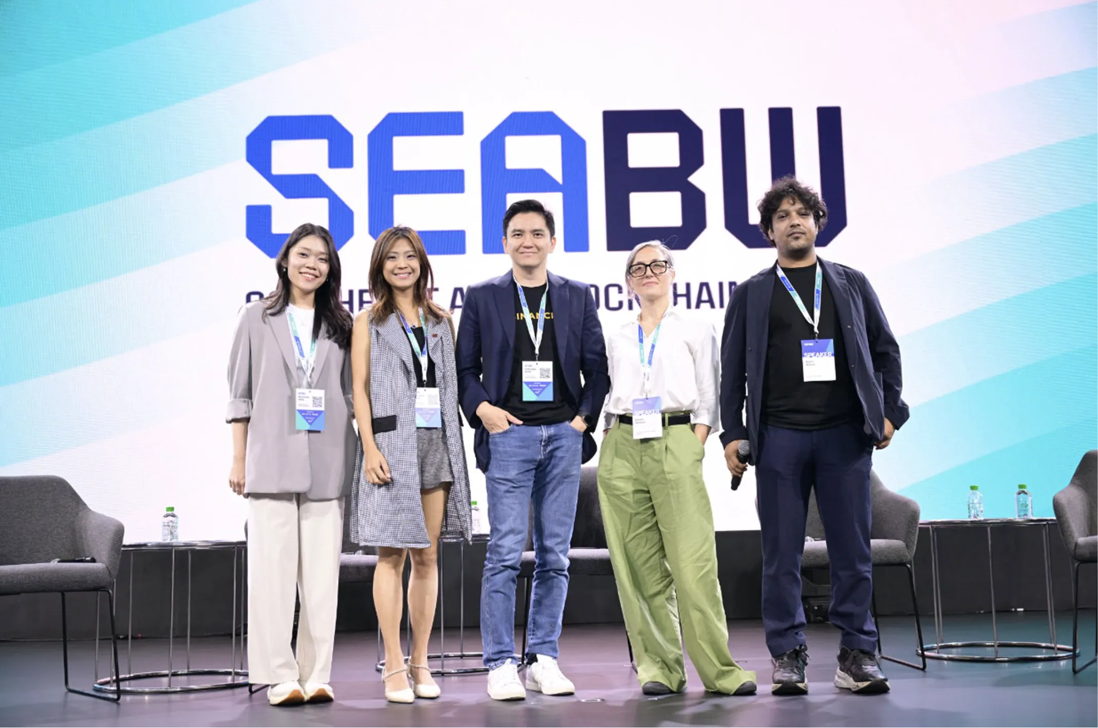 Xapo Bank team at SEABW