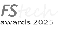 Official logo for the FStech Awards 2025, celebrating excellence and innovation in financial services technology. The graphic represents industry recognition, corporate achievement, IT banking software design breakthroughs, and institutional sector trust.