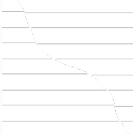 Abstract line chart graphic showing a curved dashed path intersecting horizontal grid lines on a white background, suitable for modern data tracking or UI design elements.