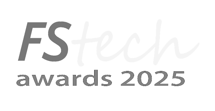Official logo for the FStech Awards 2025, celebrating excellence and innovation in financial services technology. The graphic represents industry recognition, corporate achievement, IT banking software design breakthroughs, and institutional sector trust.